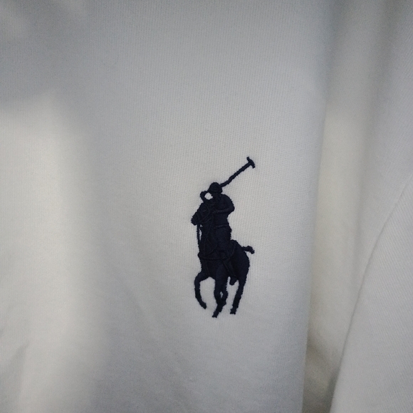 Rare Vintage Ralph Lauren Polo White  Jacket with Navy and Red Details - Picture 4 of 8